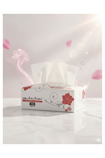 Nasaeim Alward مناديل نسائم الورد – عبوة 5 × 300 منديل