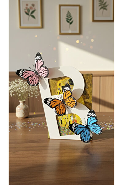 CharmFancy 3'Lü Lumoi Studio - Kelebek Buzdolabı Magneti - Buzdolabı Süsü - M...