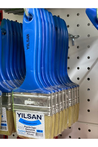 YILSAN FIRÇA Yılsan Plastic Handle Cutting Paint Brush No: 3