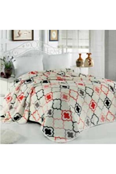 SİHİRLİ AYAKLAR Double Blanket Mink Plush Patterned Colorful 200X240