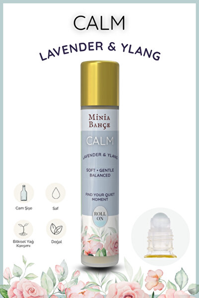 CALM – Lavanta & Ylang Roll | Doğal Bitkisel Yağ Karışımı – 10 ml