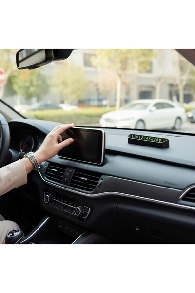 Next Craft Araç Numaratörü Park Telefon Numaratörü Aç-Kapa Fosforlu Sayılar A...