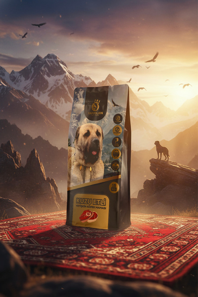 Genel Markalar Anatolion Kuzu Etli Premium Yetişkin Köpek Maması 15 Kg