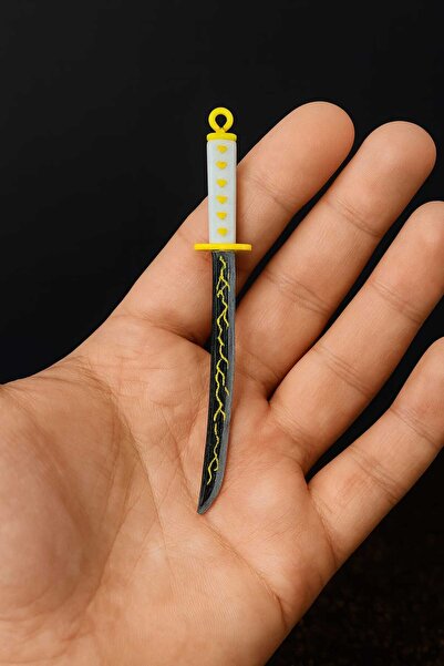 END Design Demon Slayer – 7li Mini Katana – 3D Baskı Koleksiyon Kılıçları