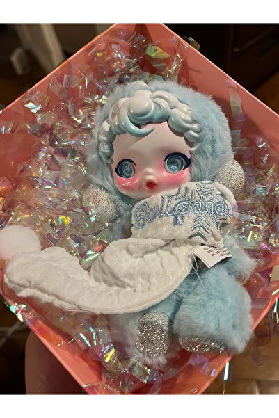 labubu sepeti MAVİ SKULLPANDA Winter Symphony New Seri