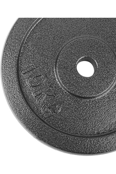 Generic 10kg Cast Iron Weight Plate for Strength Training and Weightlifting