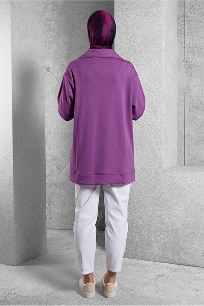 Alvina Zipped Collar Tracksuit Tunic 45264