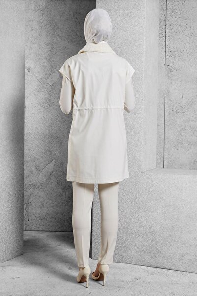 Alvina Faux Leather Vest 45289