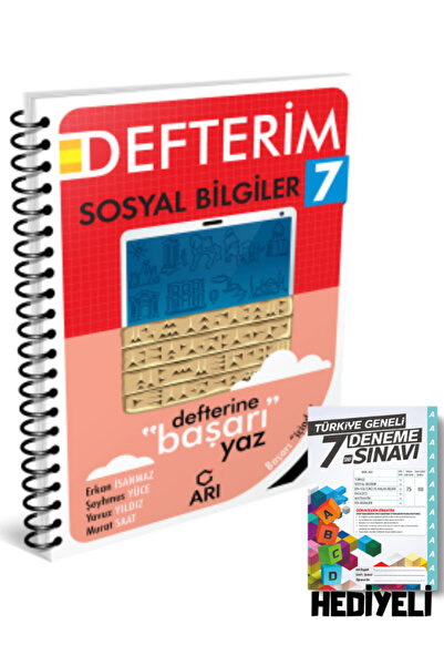 Arı Yayıncılık 7 Sınıf Sosyalimo Sosyal Bilgiler Defteri