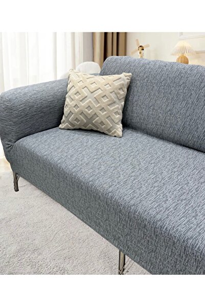 uzhanem 3 3 1 1 Streç Lastikli Esnek Yıkanabilir Jakarlı Koltuk Örtüsü Takımı Koltuk Kılıfı