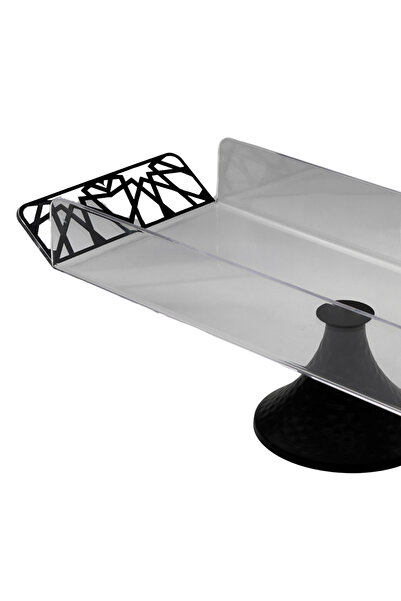 ALQANNAS Acrylic serving dishes with a large base, very high quality