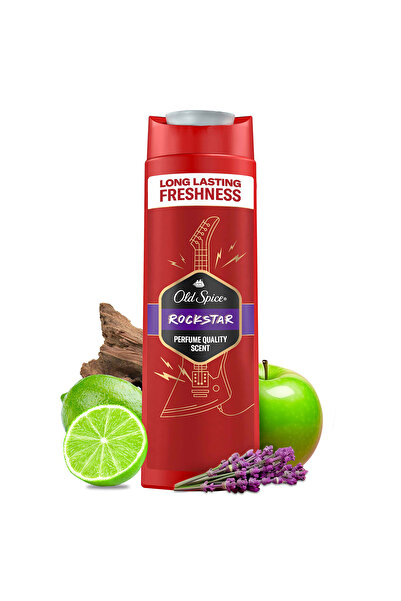Old Spice Rockstar Erkek Duş Jeli ve Şampuan 400 ml