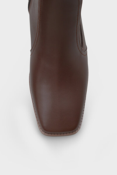 Capone Outfitters Anjela Küt Burunlu Yandan Fermuarlı Kadın Bot