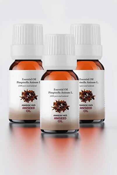 proclis PROCLIS طبيعي 100% - 3 قطع زيت اليانسون النقي، زجاجة زجاجية 10 مل