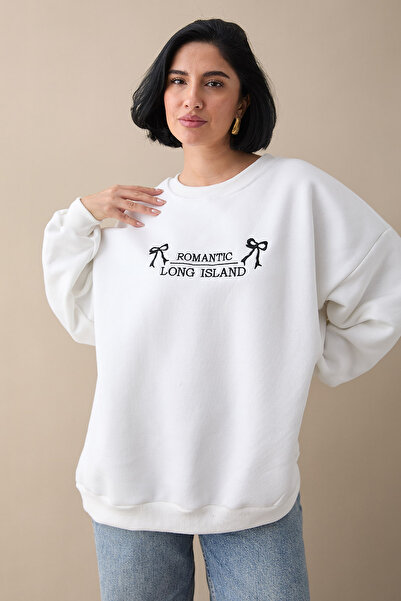 InStyle Обработка на надпис лък Екрю Пот