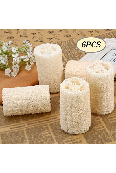 Choice 6pcs 6/10pcs Natural Loofah Dishwashing Cloth, Loofah Sponge Scrubber, Loofah Sponge Scrubber, Scour