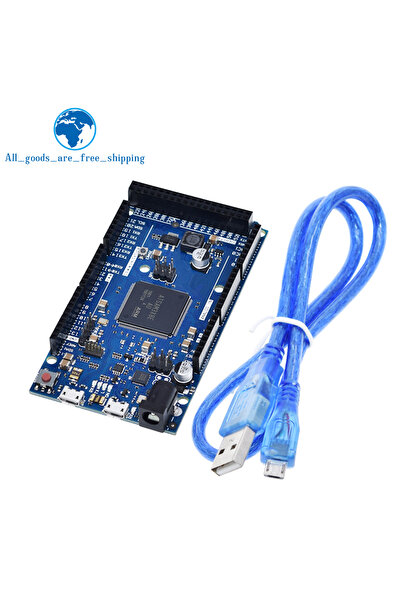 Choice مجموعة واحدة من لوحة تطوير DUE R3 SAM3X8E 32 بت ARM Cortex-M3 / Mega25...