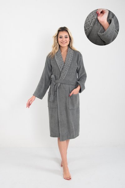 Lorateks Halat de baie cadou unisex Lidya Soft - Halat de baie pentru bărbați și femei