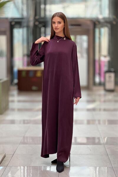 MISS DALIDA Missdalida Broş Detaylı Cupra Uzun Elbise