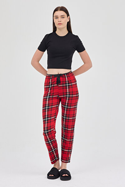 Rays Pijamale de damă cu model roșu 4543