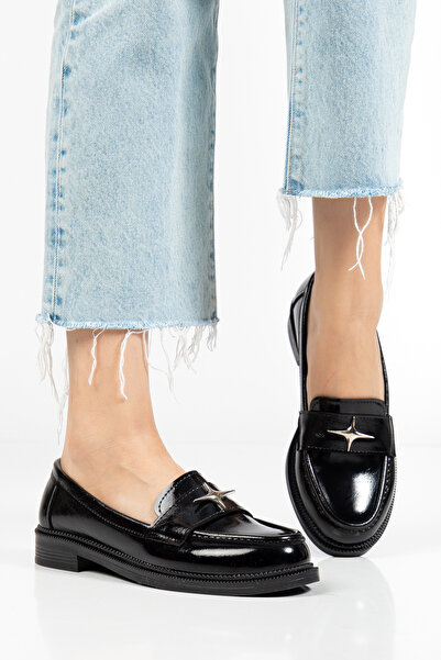 MARSEDO Mons Black Loafer - Дебела подметка, Ежедневни обувки