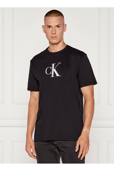Calvin Klein Μπλουζάκι SS CENTER MONOGRAM EU CLASSIC TE