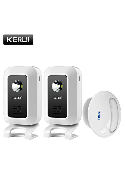 Kerui 2 Alarm 1 Detector M7 Welcome Motion Sensor Security Alarm 32 Songs DoorBell Chime Wireless Sm