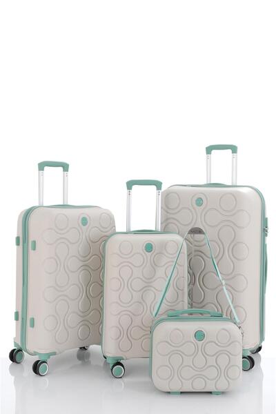 MÇS Mçs Polipropilen 4'lü Valiz Seti V376