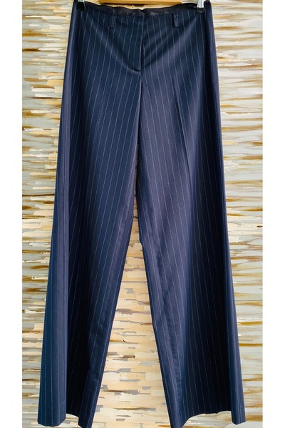 Smirnebutik Orjinal Marka Lacivert beyaz çizgili