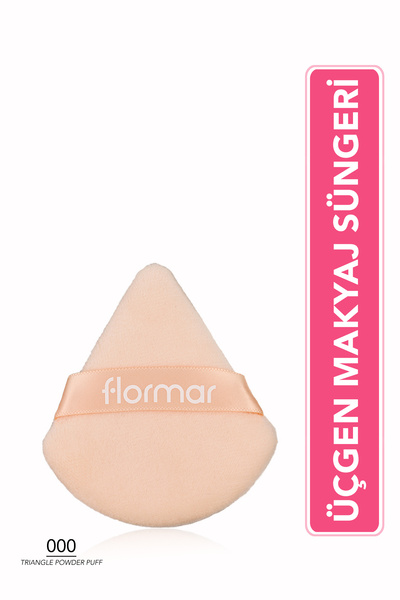 Flormar Üçgen Yumuşak Pamuksu Dokulu Kompakt Pudra Süngeri