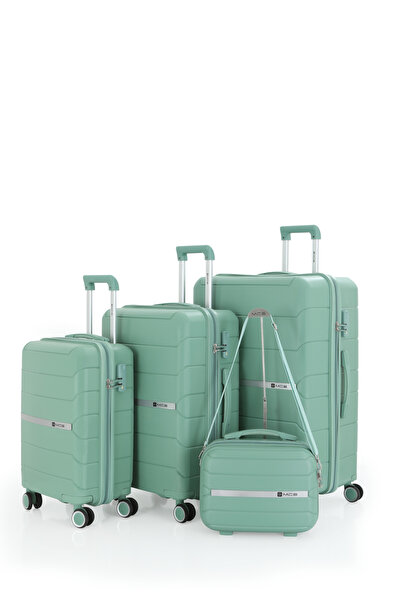 MÇS Mçs Polipropilen 4'lü Valiz Seti V366