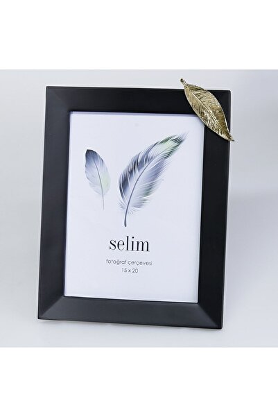 Selim Decor Leafy 15X 20 Frame Black Gold