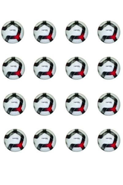 TRYON Football Ball Ft-180 16 Pieces (1 Box) Number 4-Red