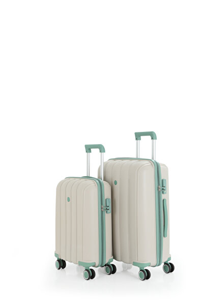 MÇS Mçs Polipropilen 2'li Valiz Seti Orta & Kabin V305