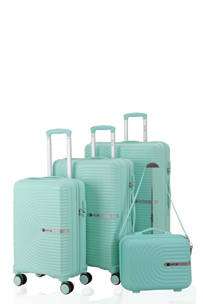 MÇS Mçs Polipropilen 4'lü Valiz Seti V374