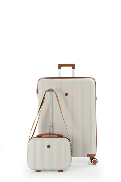 MÇS Mçs Polipropilen 2'li Valiz Seti Büyük & Makyaj V305