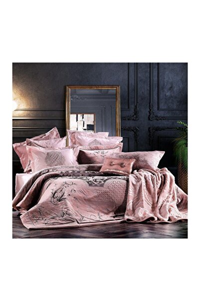 ZEBRACASA Zebra Casa Baroque 14 Parça Çeyiz Seti Mürdüm