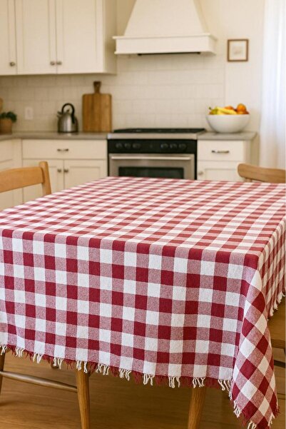 Miabella Home Gingham Checkered Tablecloth Table Cloth |   Picnic Cover & Picnic Table Cover |   Multi-Purpose Tablecloth