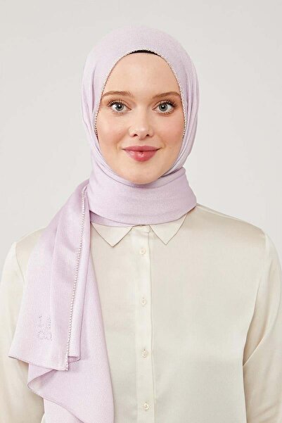 Levidor Lilac Stone DeTailed CrysTal Yoryo Shawl