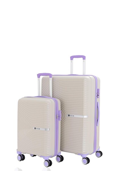 MÇS Mçs Polipropilen 2'li Valiz Seti Büyük & Kabin V374