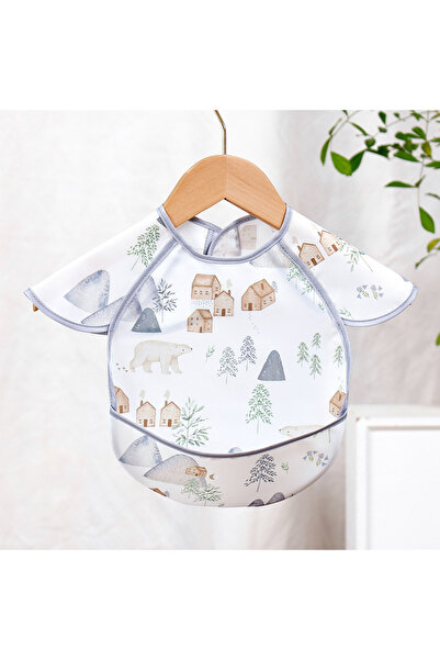 kangobaby CC75 #حياتي الناعمة# مريلة رضاعة جديدة مقاومة للماء بدون أكمام للأط...