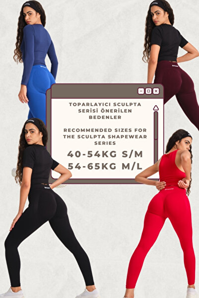gymhams Saks Sculpta Series (High Recovery) Hip Gathering Shaper Push up Women's Sports Leggings