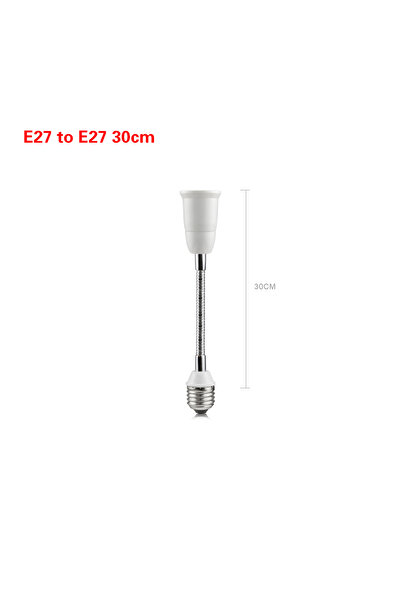 Choice 30 سم 20/30/40/50/60 سم قاعدة E27 إلى E27 حامل مصباح LED محول تمديد محول مقبس برغي تمديد