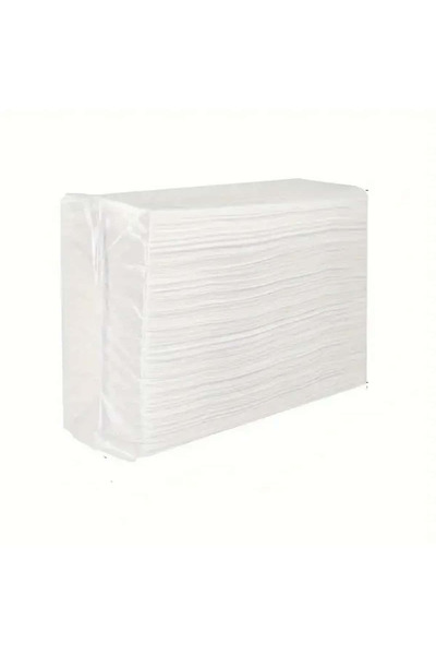 Choice عبوة واحدة من 200 ورقة من مناشف ورقية للاستخدام مرة واحدة للمطبخ والحمام - مريحة ونظيفة