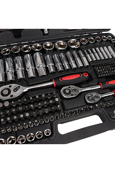 ulubag Premium 216-piece Chrome Vanadium tubular and fixed tool kit