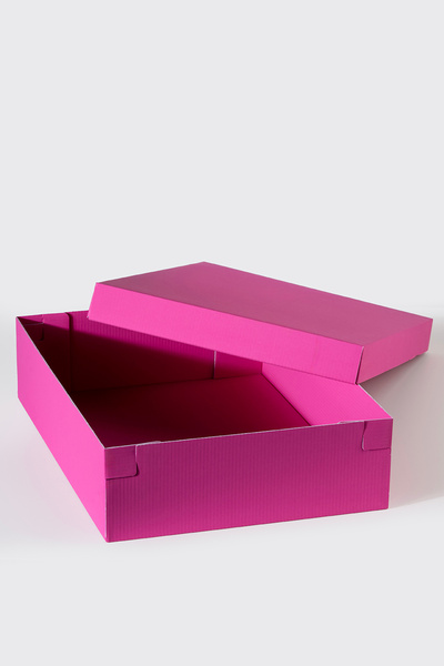 Miligram Paper 10 Adet 30x40x10 Cm 4 Desi Pembe Kargo Kutusu