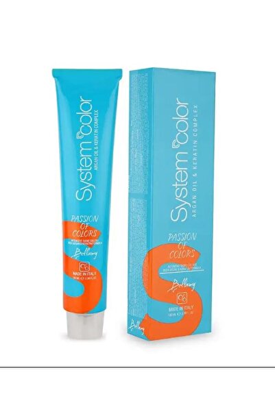 SYSTEM COLOR Saç Boyası 8.00 Yoğun Koyu Sarı 100 ML