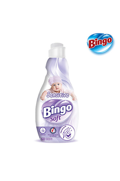 Bingo Soft Konsantre Çamaşır Yumuşatıcısı Sensitive 1440 ml X 6 Adet