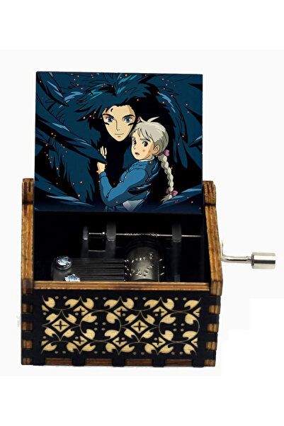 Choice1 01 Music Box Anime Theme Music Merry Go Round of Life Wooden Hand Cra...