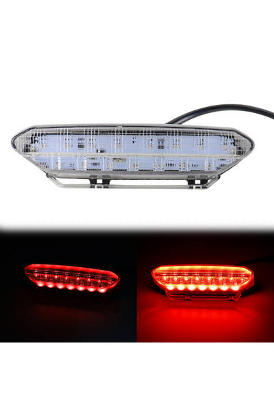 Choice Clear ATV LED Tail Light Brake Rear Light for Yamaha YFZ 450 2006 2007...